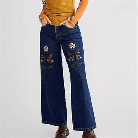 NWT Free People Meadows Tudor Jeans Size 24 